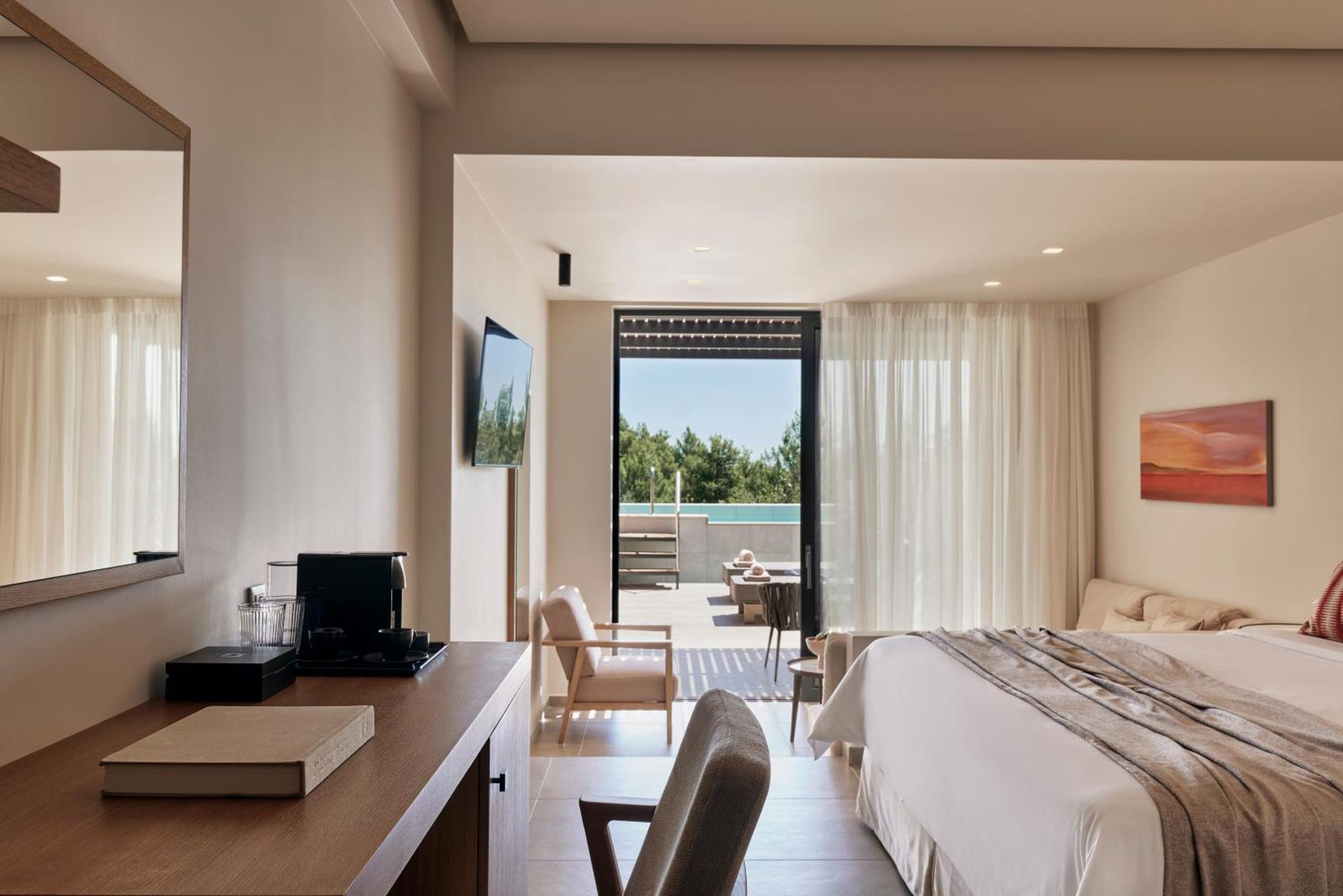 Celestial All Suites Afrato Oda fotoğraf