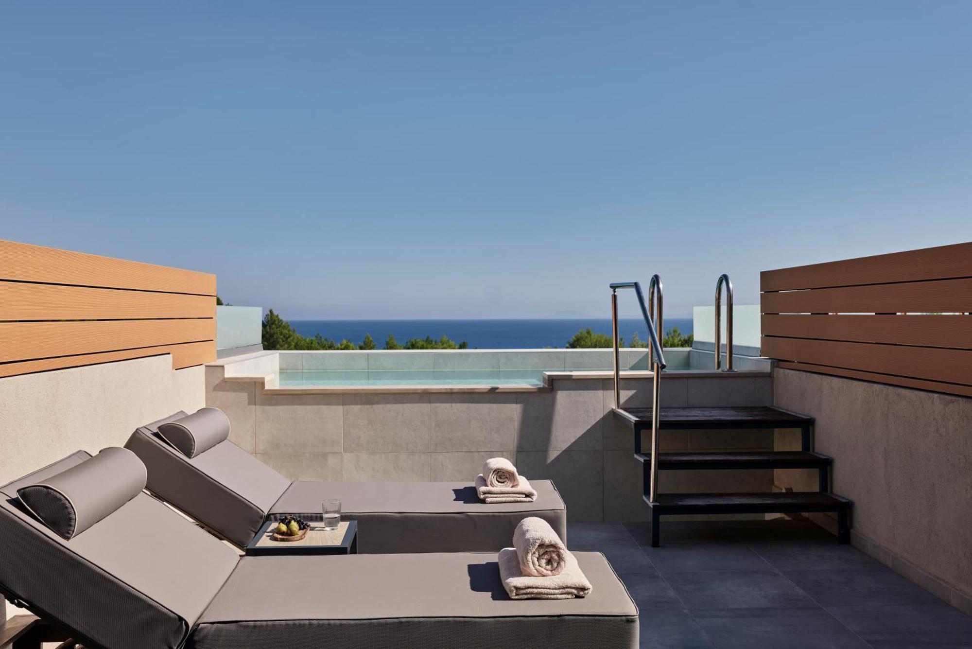 Celestial All Suites Afrato Oda fotoğraf