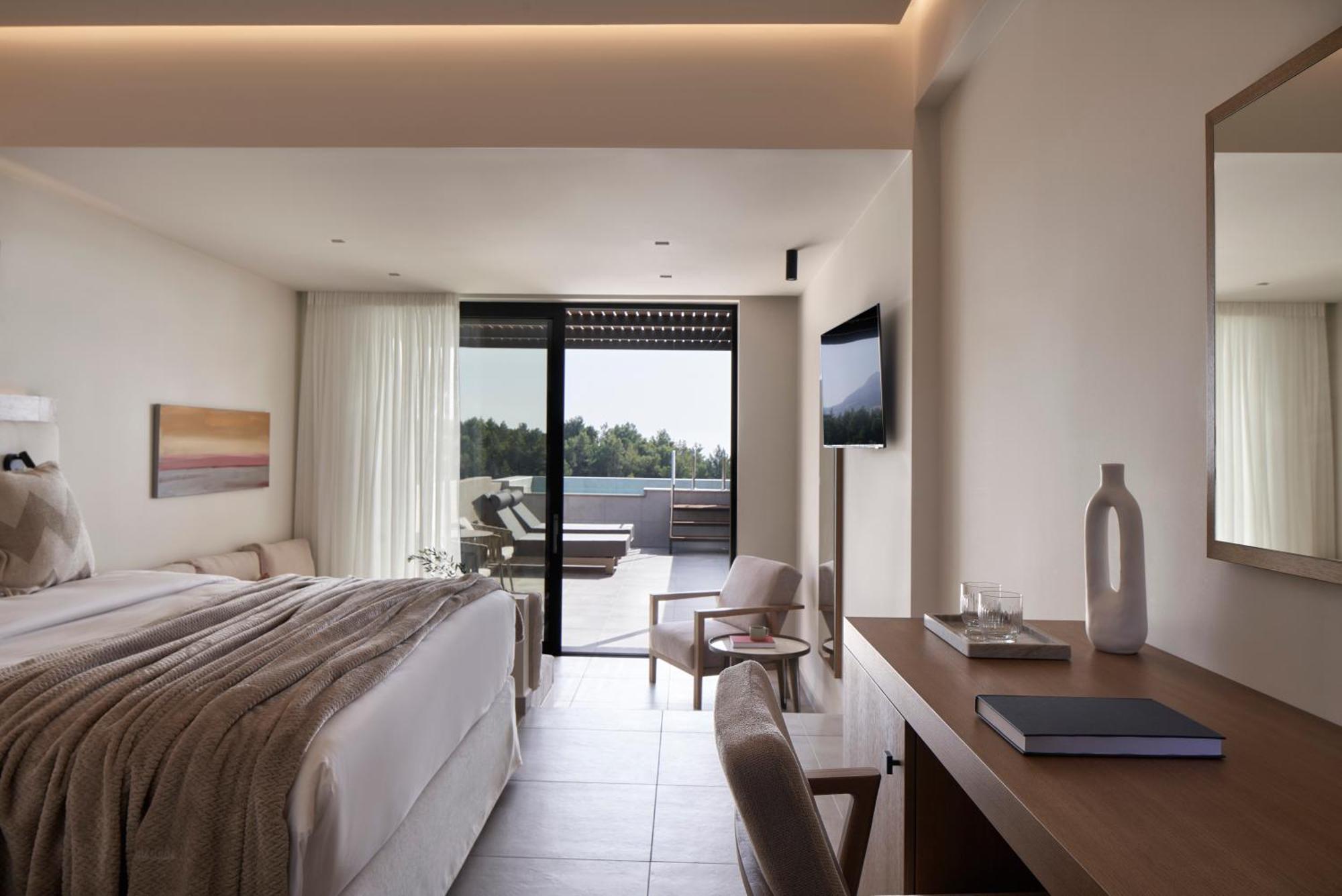Celestial All Suites Afrato Oda fotoğraf